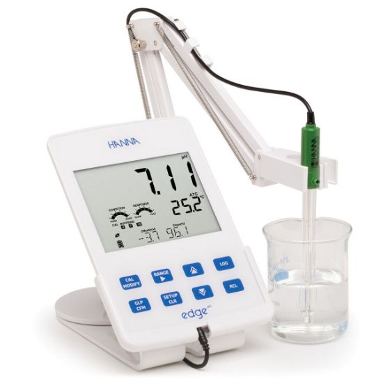 0007734 hanna instruments edge dedicated benchtop ph meter 550